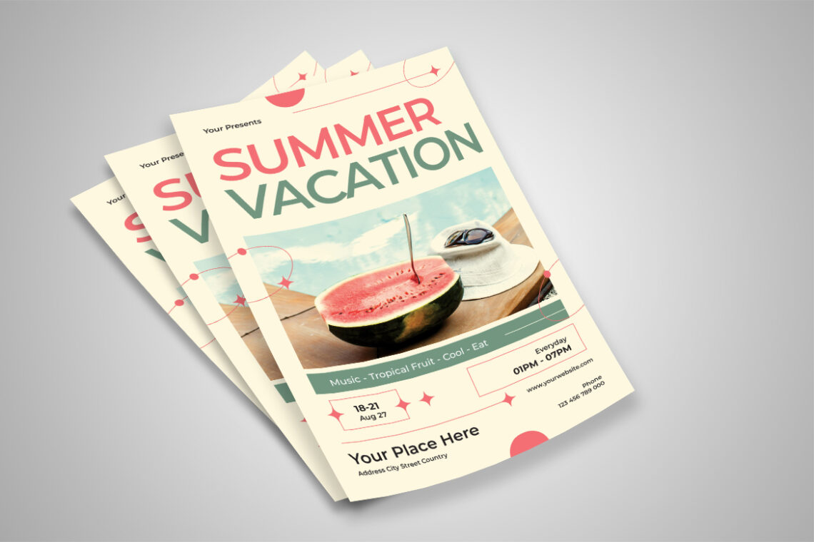 Music Summer Vacation Flyer-2