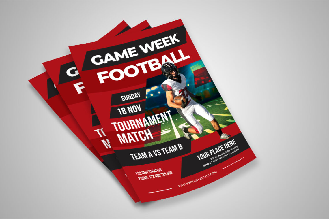 Game Week Football Tournament Flyer-2