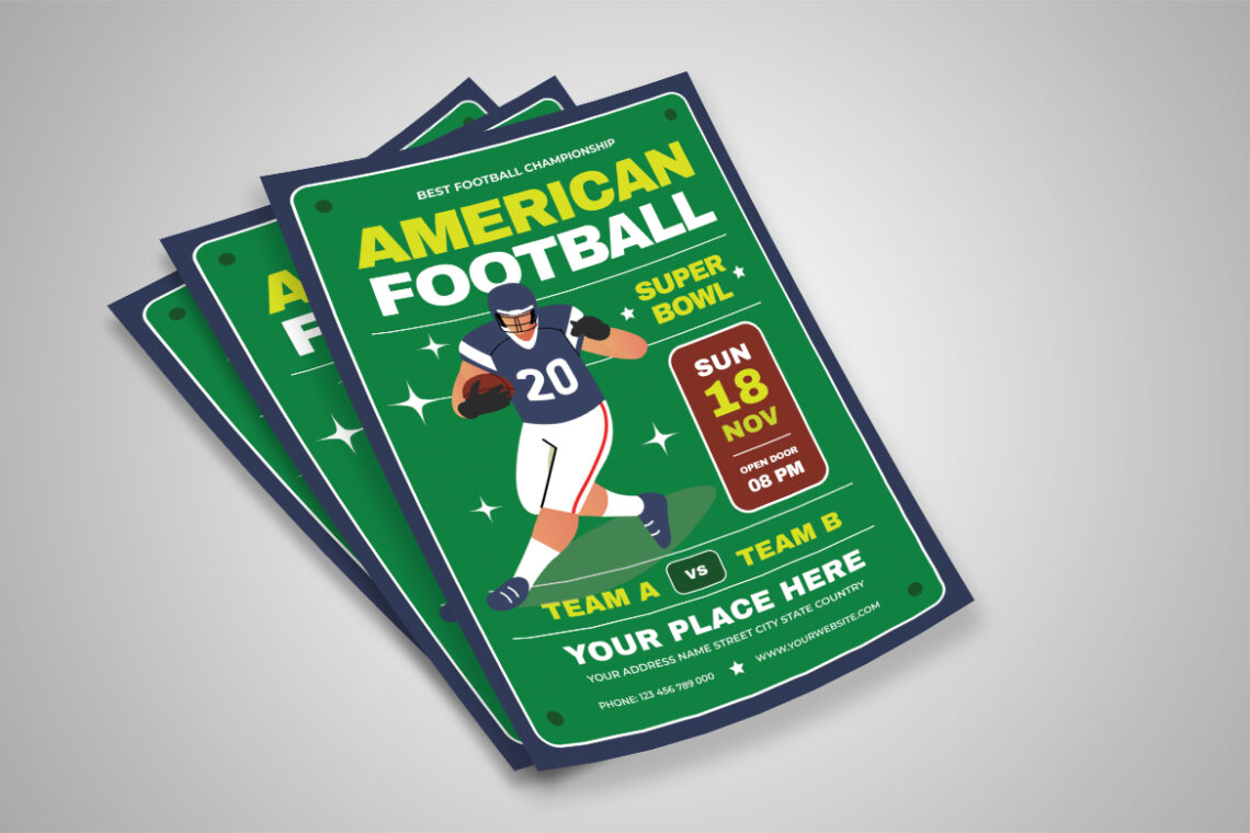 American Football Championship Flyer-2