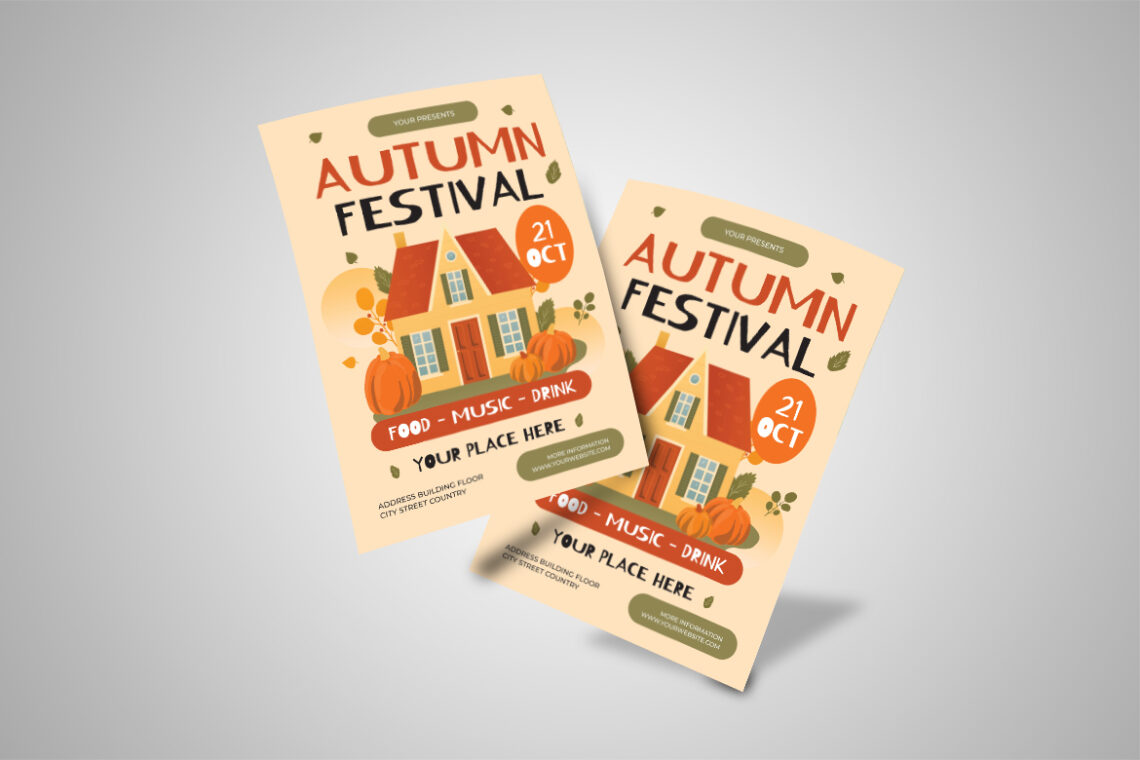 Autumn Festival Event Flyer-3