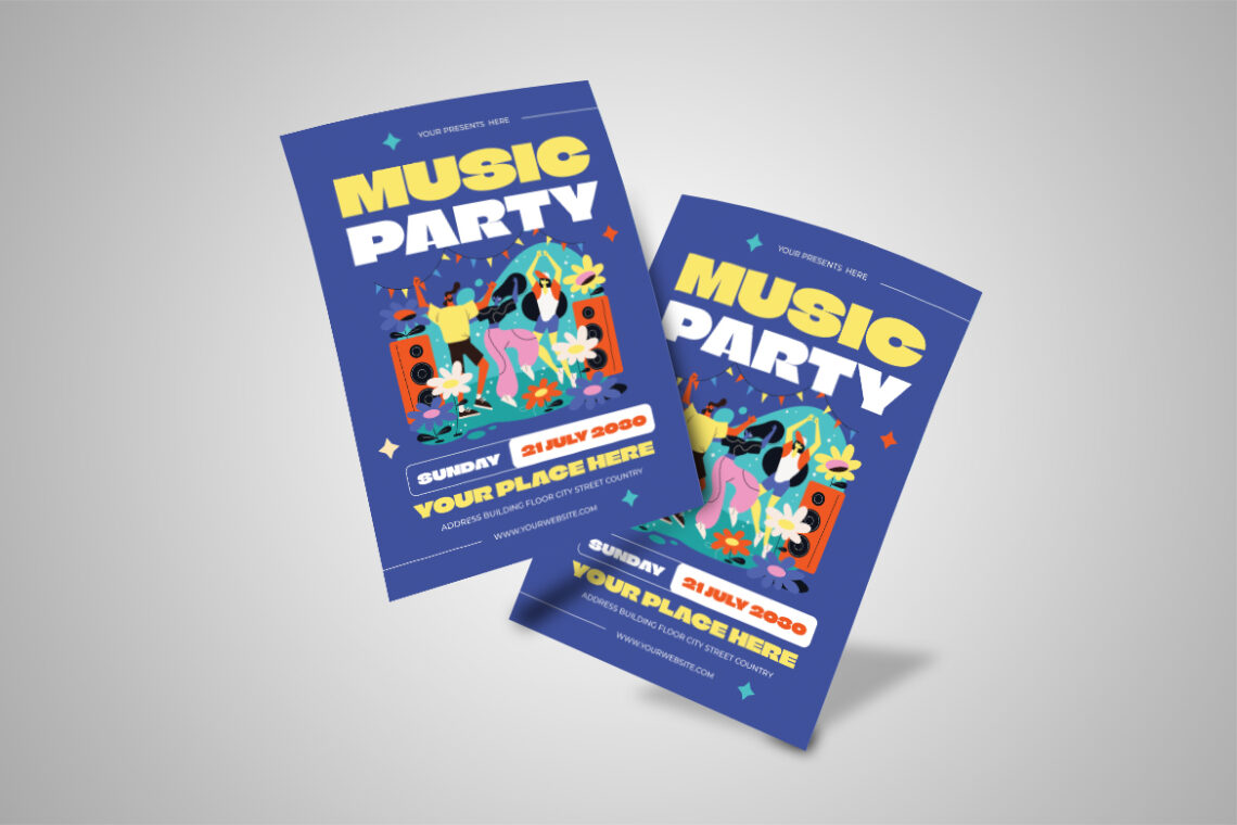 Sunday Music Party Flyer-3