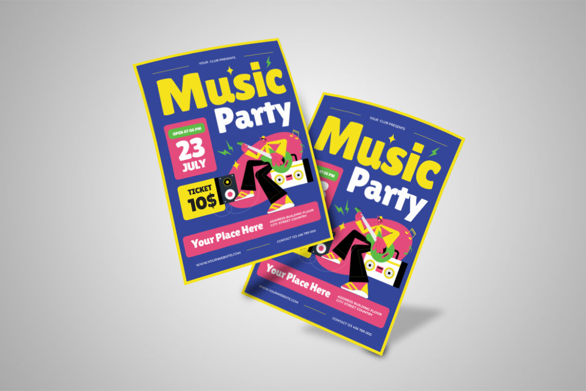 Navy Music Party Flyer-3