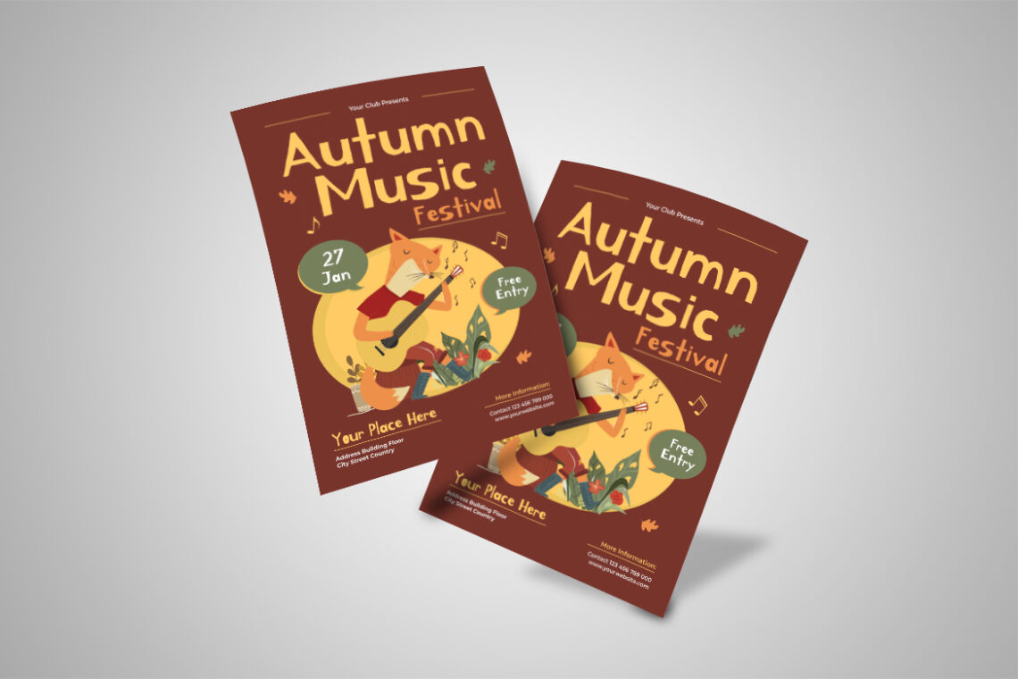 Autumn Festival Music Flyer-3
