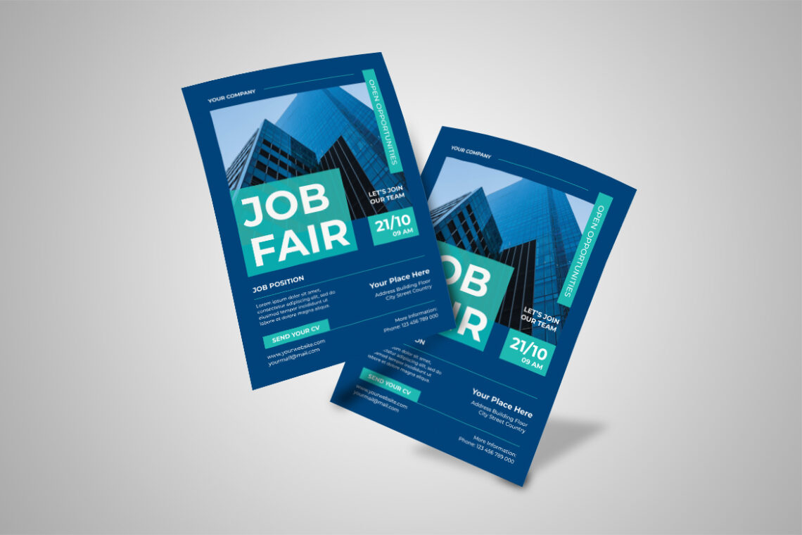 Blue Job Fair Flyer-3