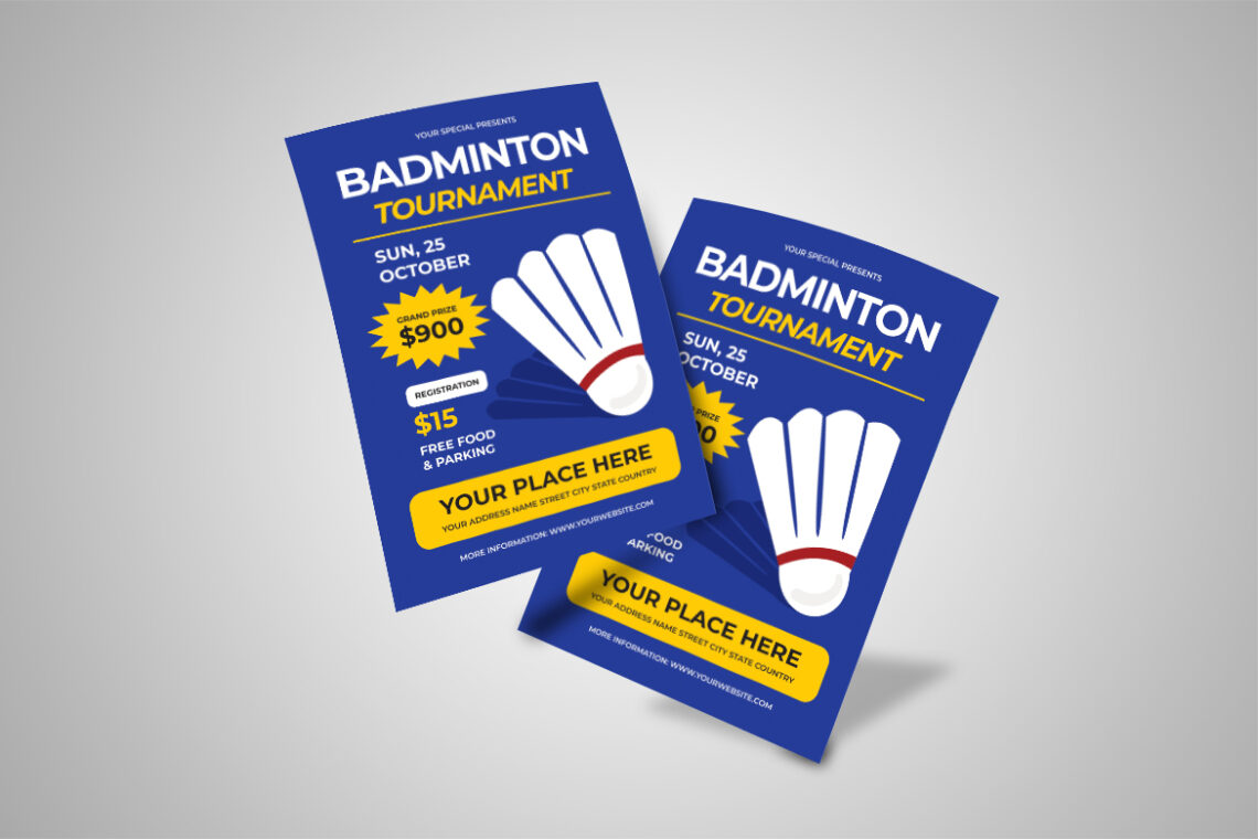 Navy Badminton Tournament Flyer-3