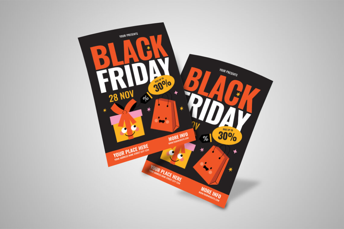 Black Friday Sale Orange Flyer-3