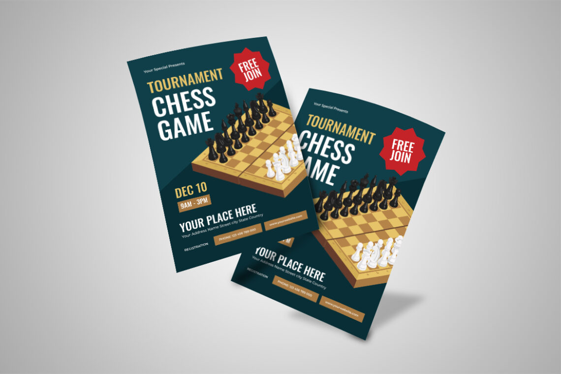 Tournament Chess Game Flyer-4
