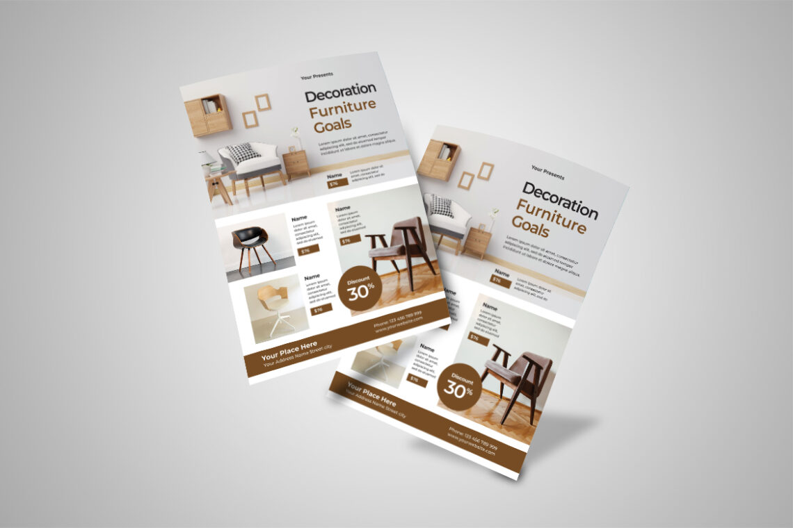 Decoration Furniture Goals Flyer-4