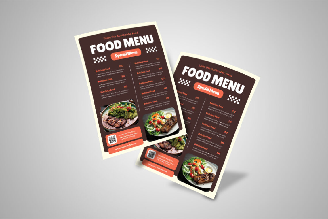 Special Food Menu Steakhouse Flyer-4