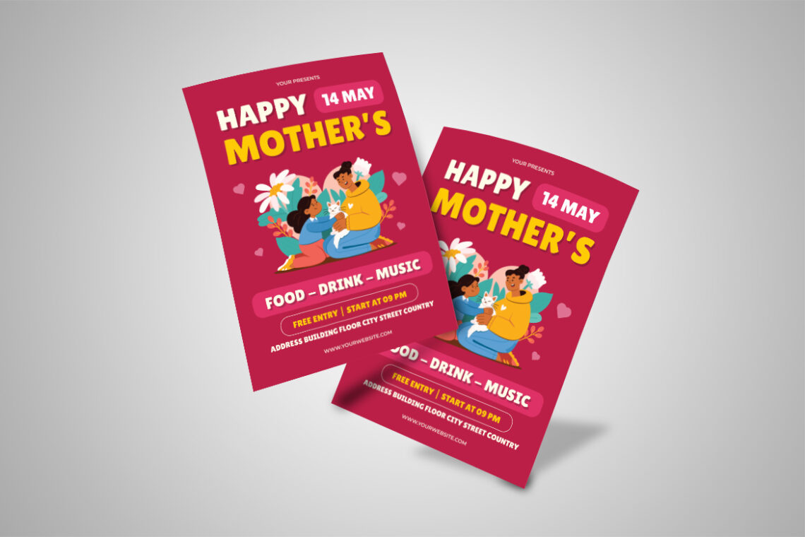 May Happy Mother Day Flyer-4