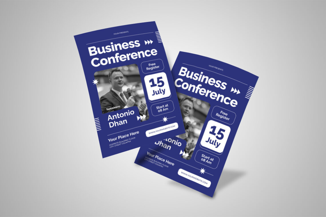 Navy Business Conference Flyer-3
