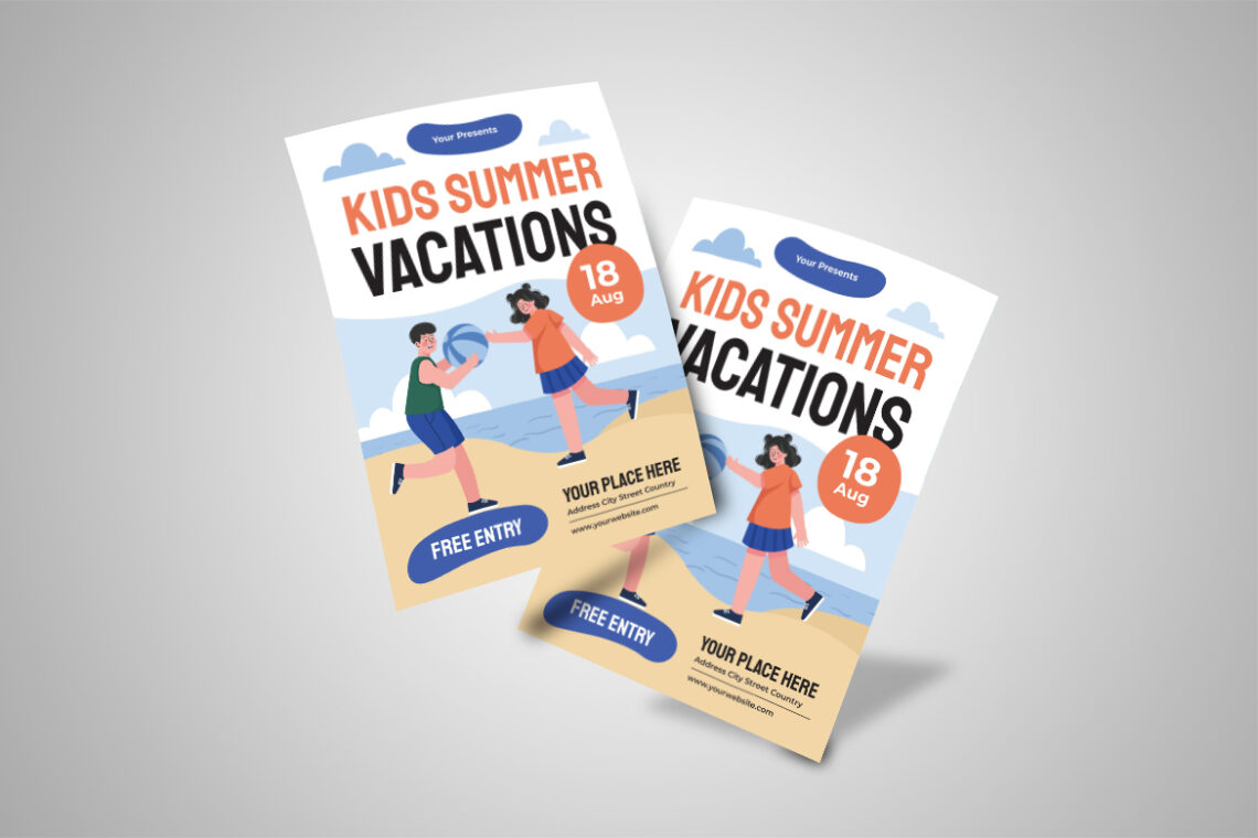 Kids Summer Vacation Flyer-3