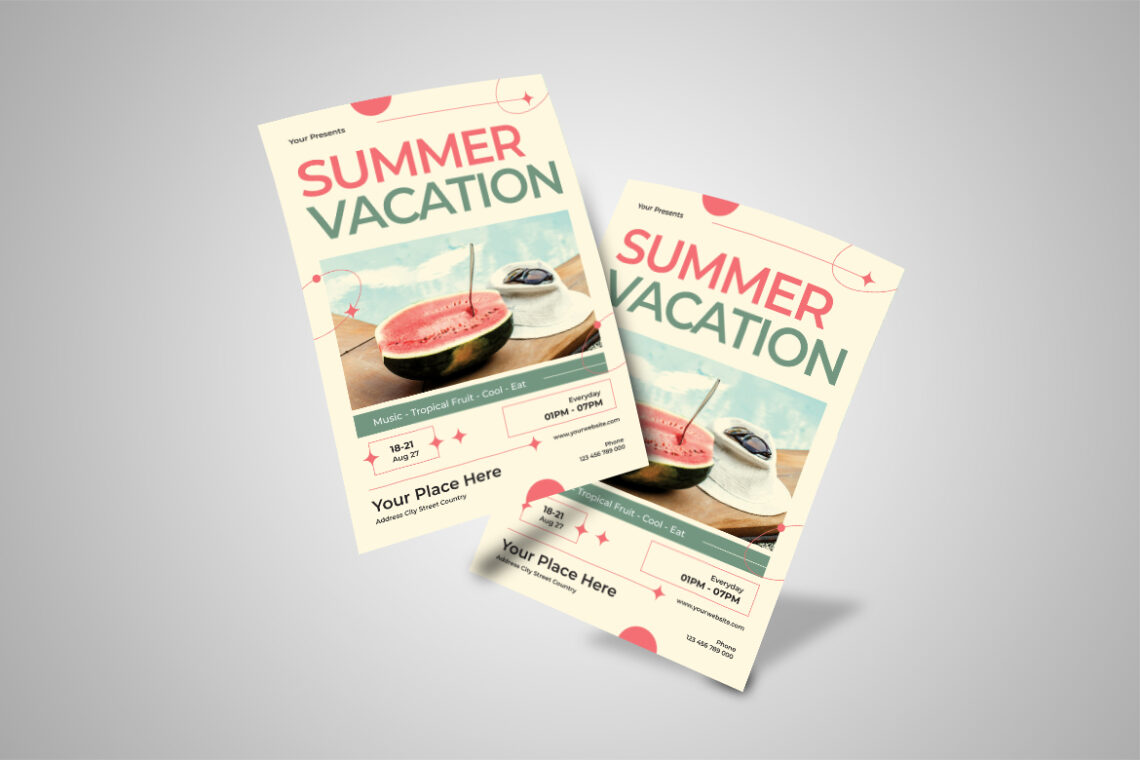 Music Summer Vacation Flyer-3