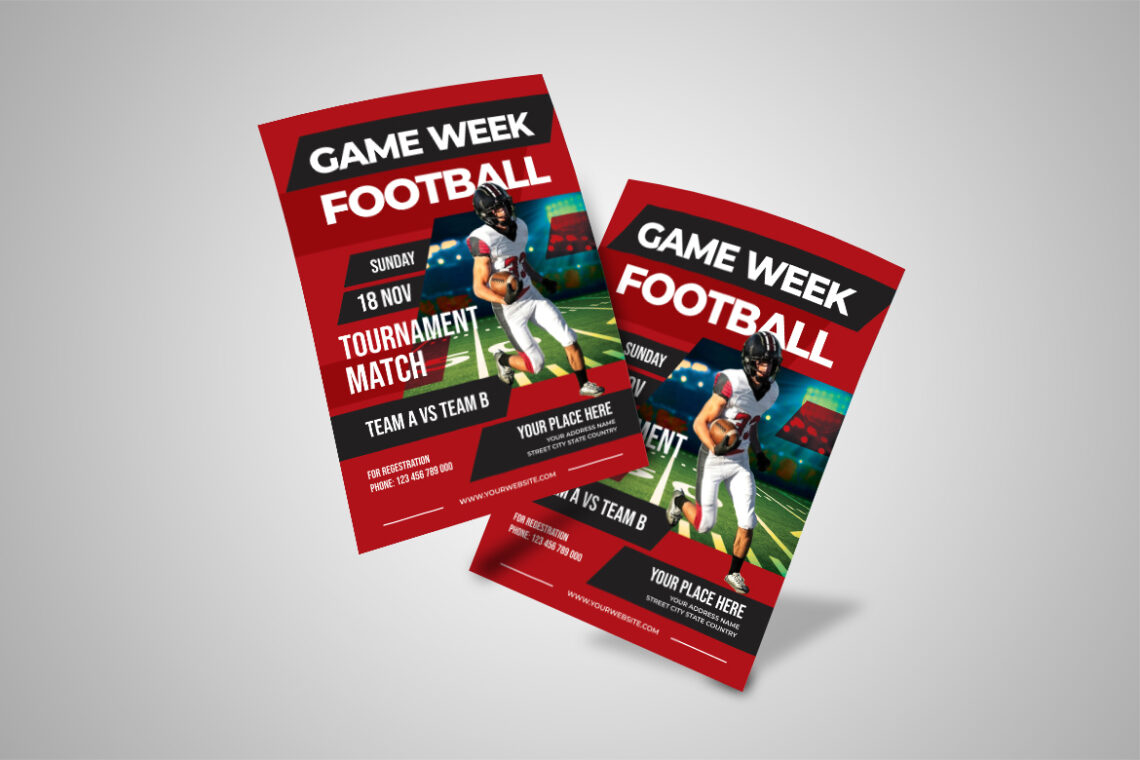 Game Week Football Tournament Flyer-3