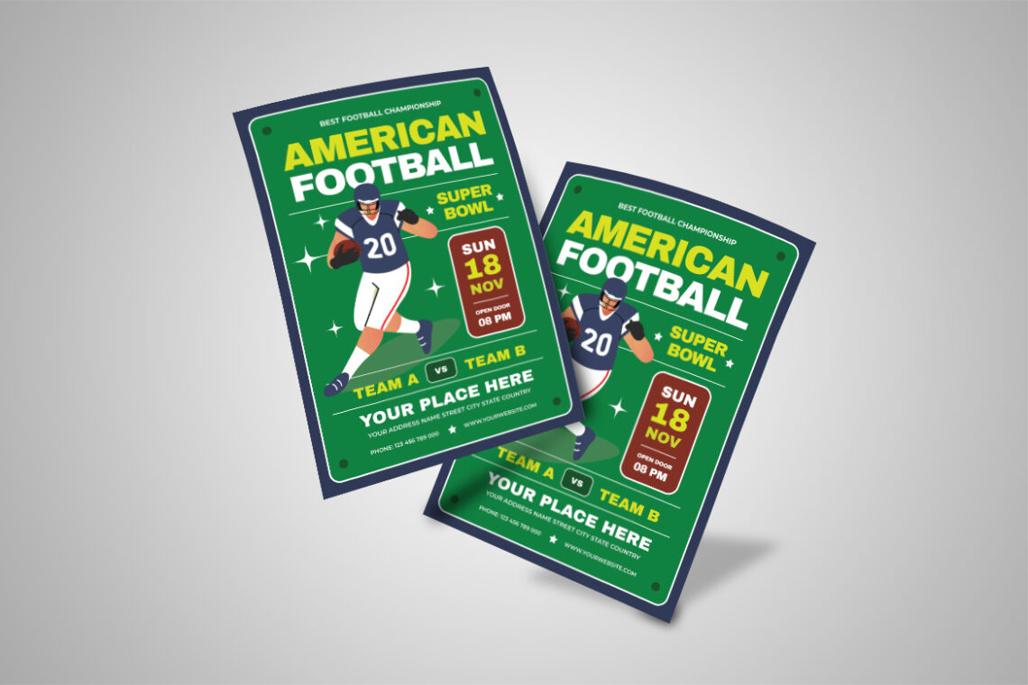 American Football Championship Flyer-3
