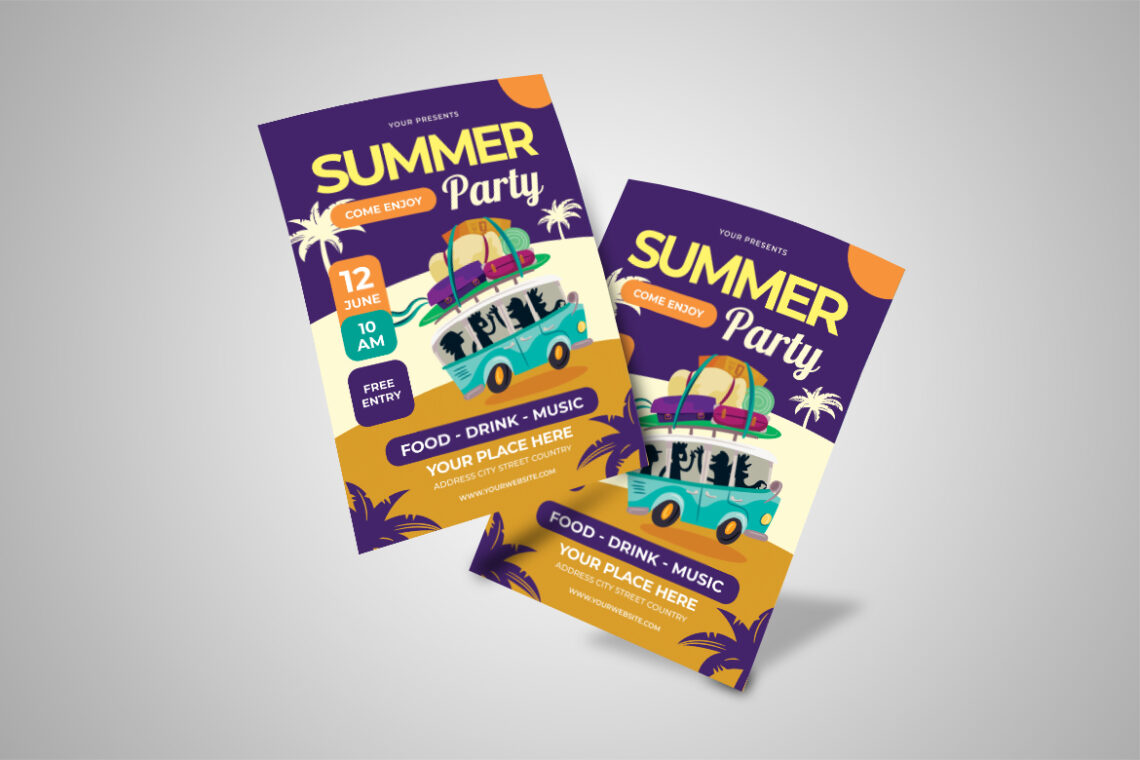 Enjoy Summer Party Flyer-3