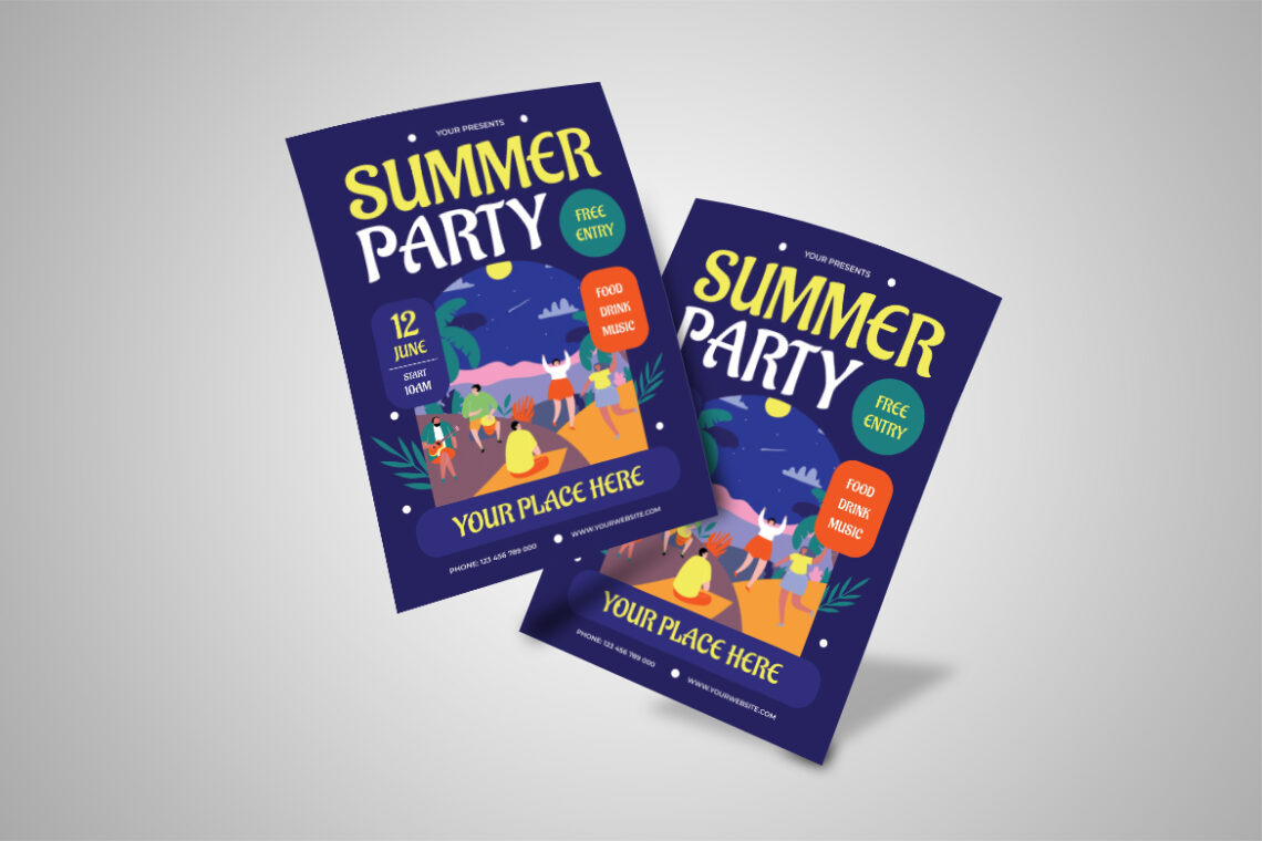 Navy Summer Party Flyer-3