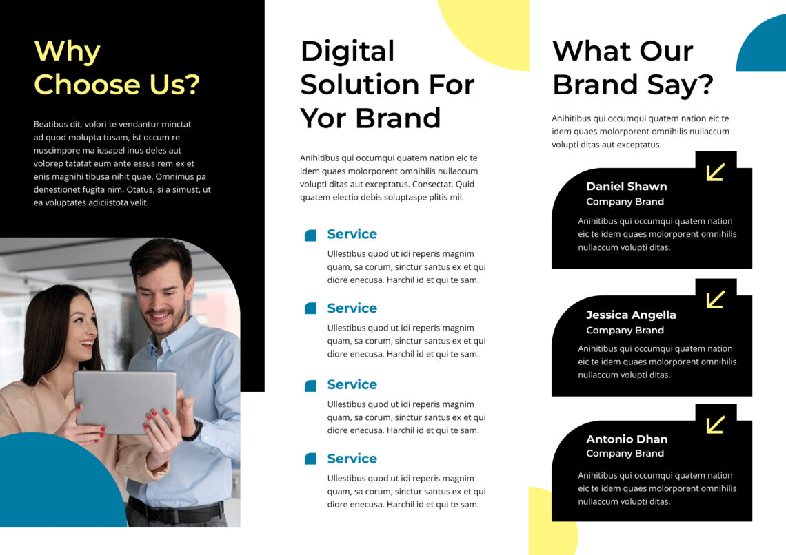 Digital Marketing Business Trifold Brochure-2